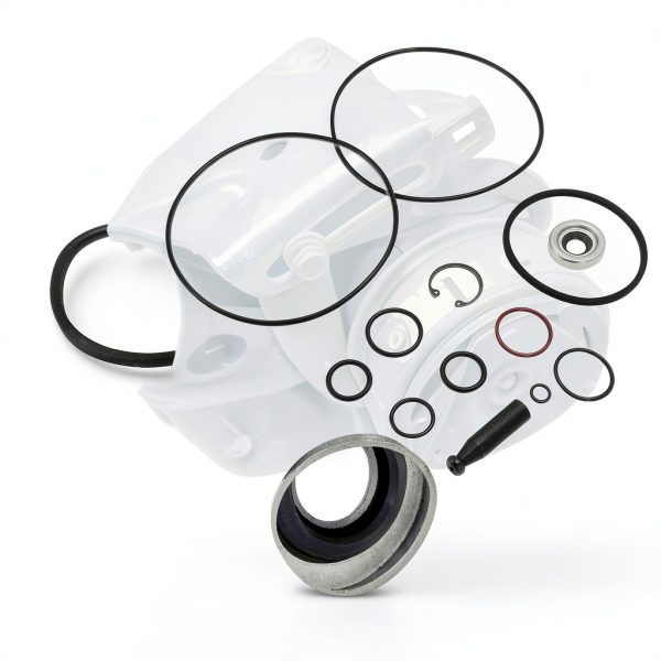 WIKIBB R4 AC Compressor Shaft Seal Kit Double Lip-3