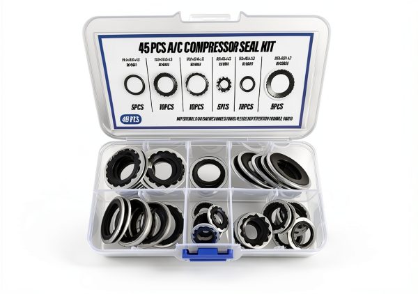 Yourkar Air Conditioning Gasket Kit Carbon Steel-3