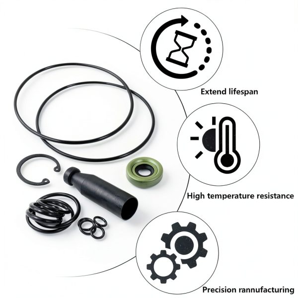 GM A6 AC Compressor Seal Kit FBSCTMH High Quality-3