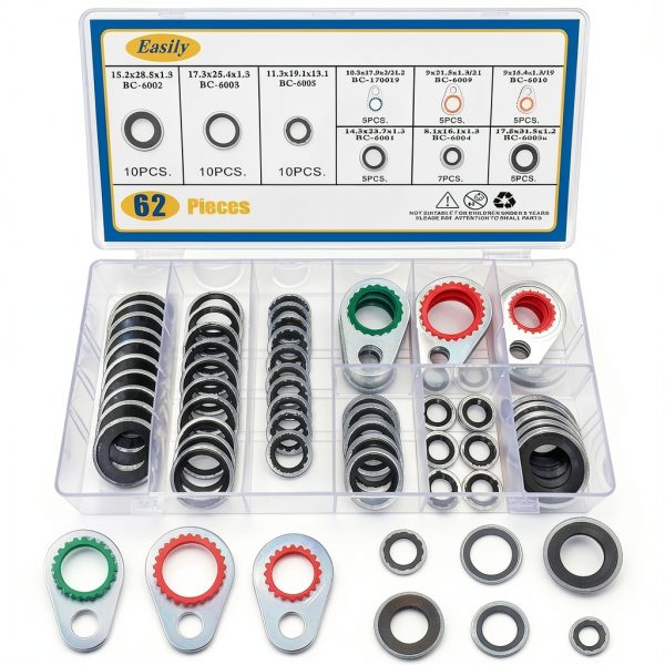 Air Conditioning Seal Kit Easily Metal Rubber-3