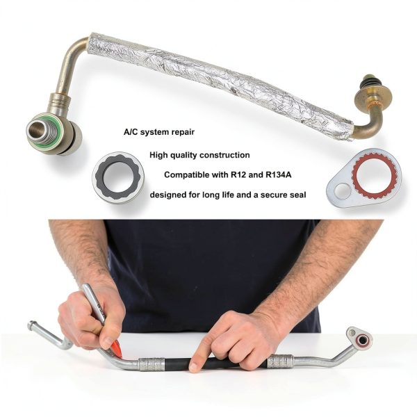 Lucstar AC ORing Kit Nitrile Sealing Gaskets-7