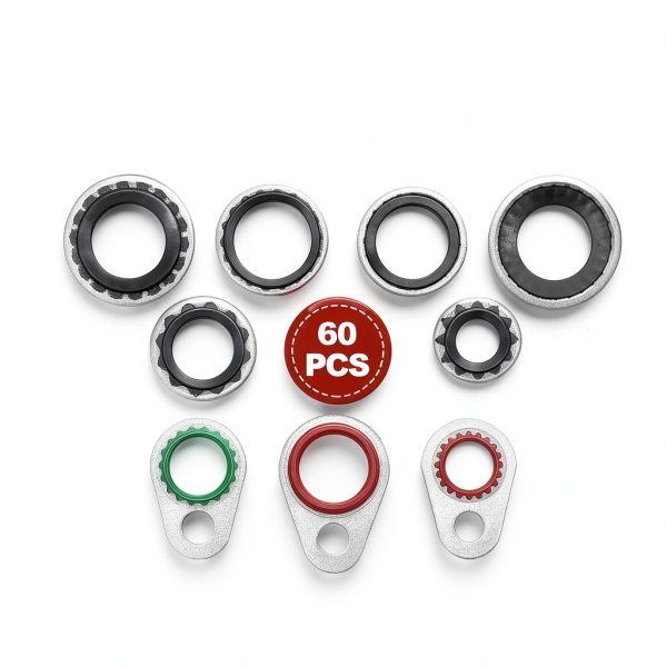 A/C Compressor Seal KEVWR Metal Rubber Gasket-6