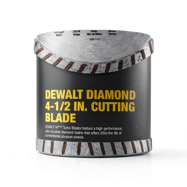 DEWALT Diamond Blade for Masonry Cutting 7/8-Inch Arbor Continuous Rim-4