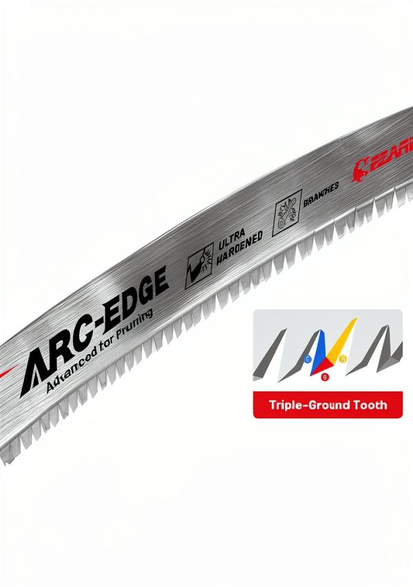 Japanese Teeth Reciprocating Saw Blade 15" EZARC Arc Edge 6TPI 3-Piece-2