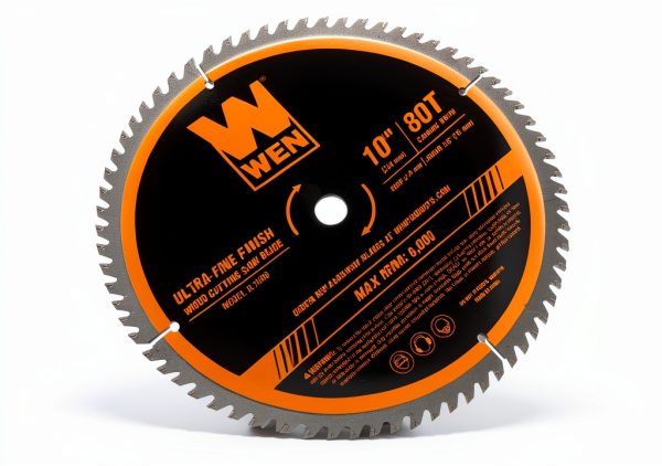 WEN 10-Inch Carbide-Tipped Saw Blade Ultra-Fine Finish 1/10-Inch Kerf-3
