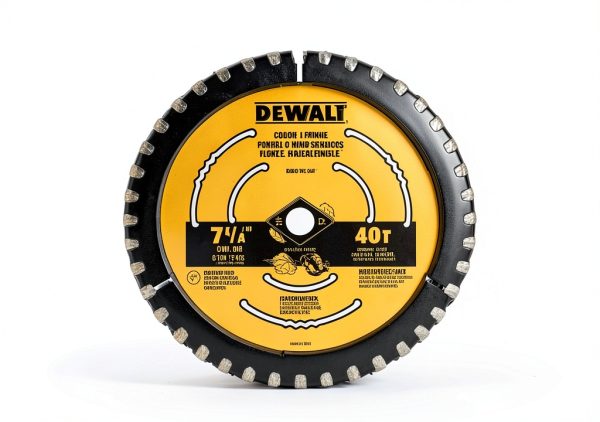 DEWALT Circular Saw Blade 7-1/4 Inch 40 Tooth Wood Cutting-4